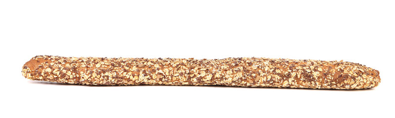 Baguette with cereals.