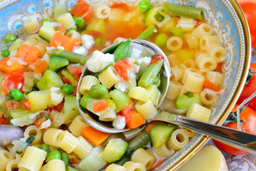 minestrone vegetables