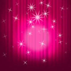 Closed Curtains Background Shows Theatre Performance Or Stage