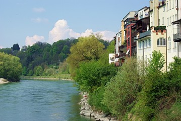 Fototapeta premium Wasserburg am Inn