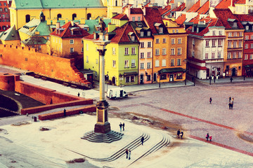 Panele Szklane  Stare Miasto w Warszawie
