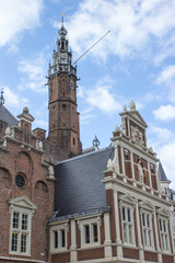 Obraz premium Stadhuis (Stadthaus) Haarlem Nederland