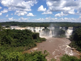 Waterfall Foz de Iguaçu, Brazil
