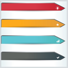 Obraz premium Illustration of modern design template