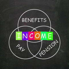 Financial Income Includes Pay Benefits and Pension