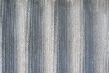 Corrugated asbestos roof tiles