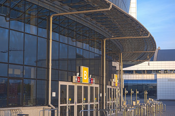 Security Check-Point in Front of One of The Entrances of Minsk-A