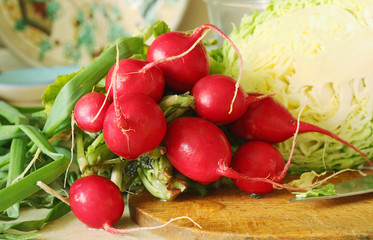 Spring vegetables