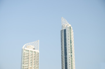 Buildings in the city