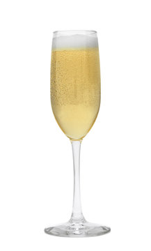 Single Glass of Champagne