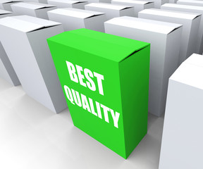 Best Quality Box Represents Premium Excellence and Superiority