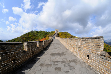 la grande muraille de chine &agrave; Mutianyu