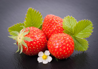 Frische Erdbeeren