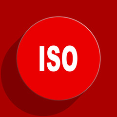 iso web flat icon