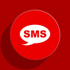 sms web flat icon