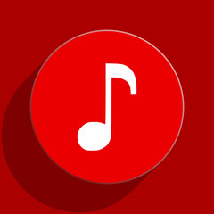 music web flat icon