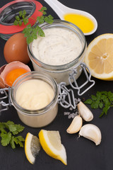 Mayonnaise und Remoulade