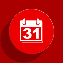calendar web flat icon