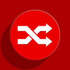 aleatory web flat icon