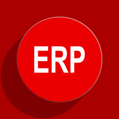erp web flat icon