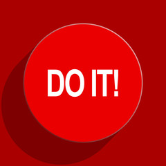 do it web flat icon