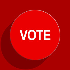 vote web flat icon