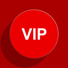 vip web flat icon