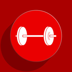 fitness web flat icon