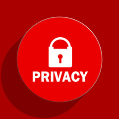 privacy web flat icon