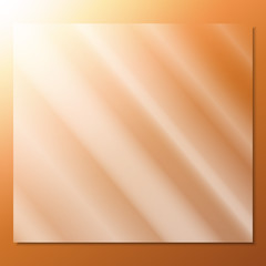 Fototapeta na wymiar transparent glass on a yellow background vector