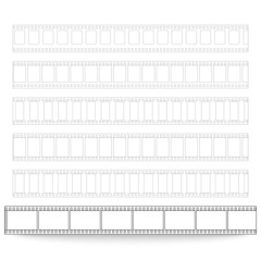 set of pattern films vector background