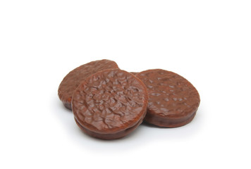 cookies isolated on white background.