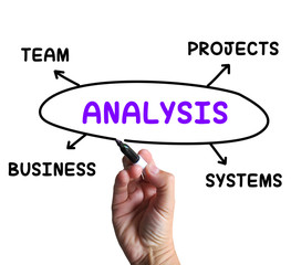 Analysis Diagram Shows Examining Projects And Systems