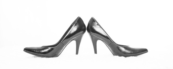 Sexy Black Pumps Panorama