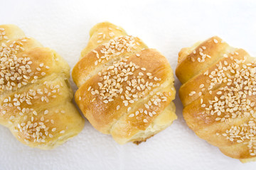 Homemade croissant