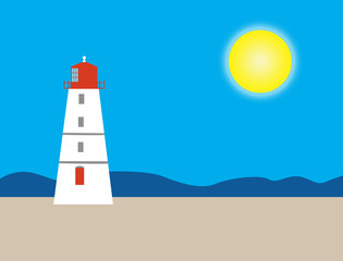 Lighthouse Illustration