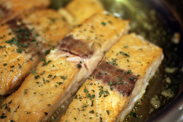 Pan Searing Salmon II