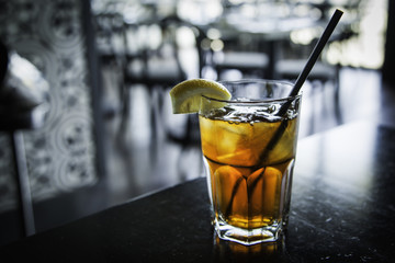 Iced Cold Refreshing Iced Tea