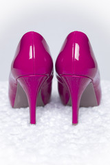 Hot Pink Pumps