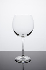 Simplicity - Empty Red Wine Glass