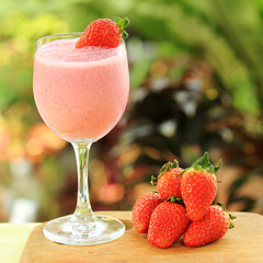 Strawberry smoothie