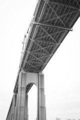 Under the Goethals Bridge