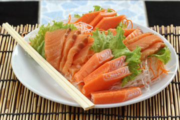 Fresh Salmon sashimi set