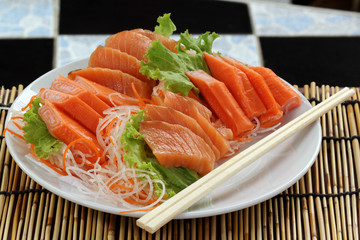 Fresh Salmon sashimi set