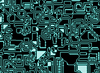 futuristic abstract neon scheme backgrounds. digital smooth text