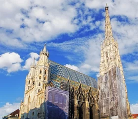 Fotobehang St. Stephan cathedral in Vienna, Austria © TTstudio
