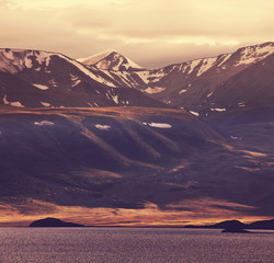 Lake in Mongolia