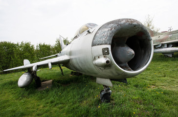 Old fighter plane