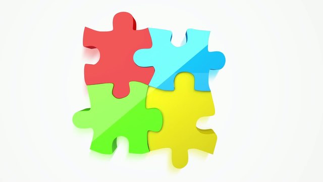 puzzle animation