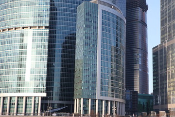 Obraz premium Skyscrapers City international busines centr